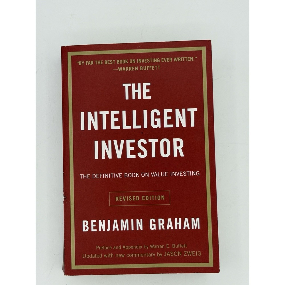 The Intelligent Investor Benjamin Graham 2006 Revised Edition Investing Harper